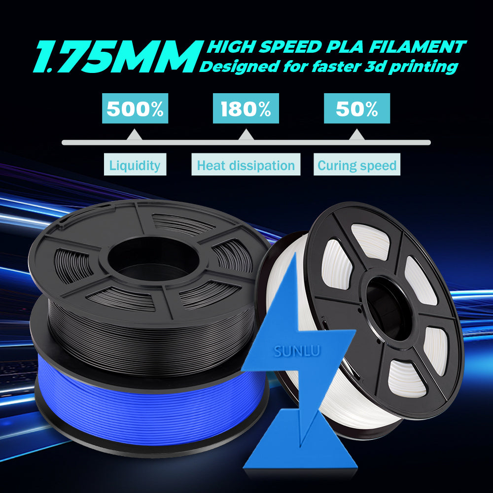 [MOQ: 6KG] HS_PLA(High Speed PLA) 3D Printer Filament 1KG